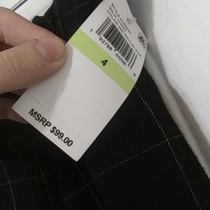 1 STATE paper bag wide leg  dress pants